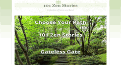Desktop Screenshot of 101zenstories.org